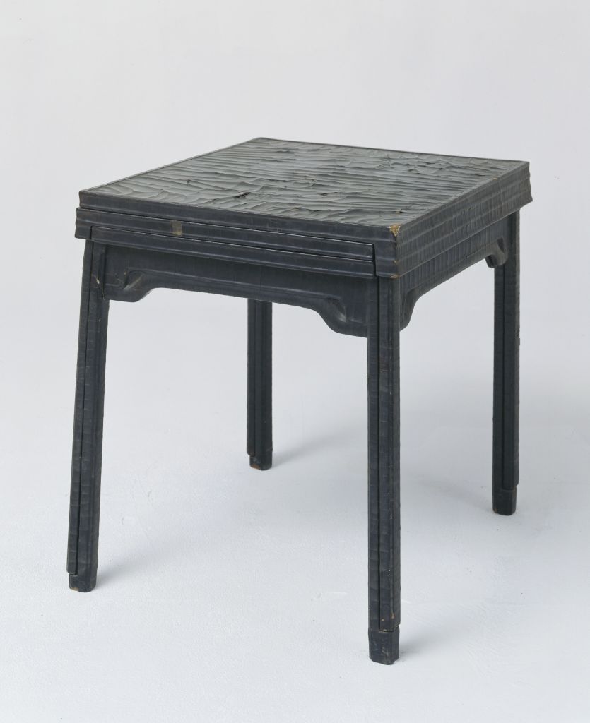 图片[1]-Black lacquer chess table-China Archive